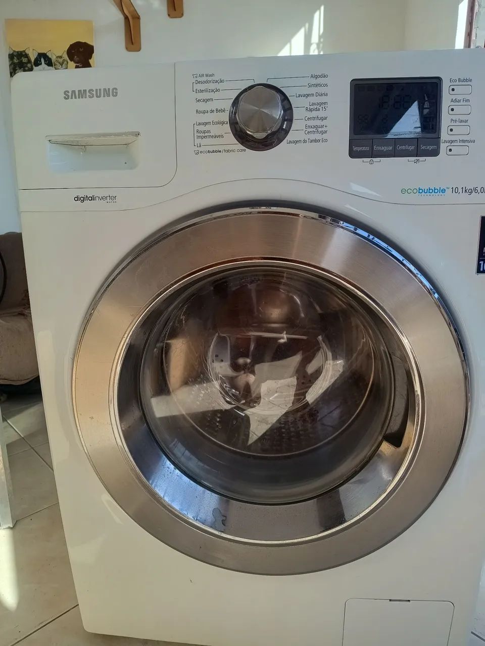 Máquina de Lavar e Secar Samsung Eco Bubble 10,1kg