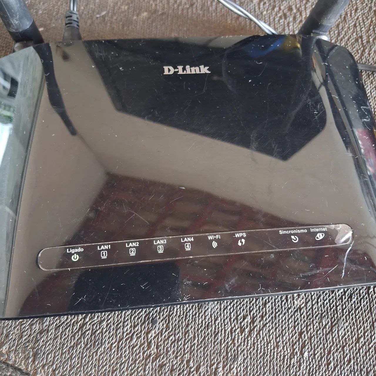 Roteador D-Link com 2 antenas 2.4ghz - Foto 2