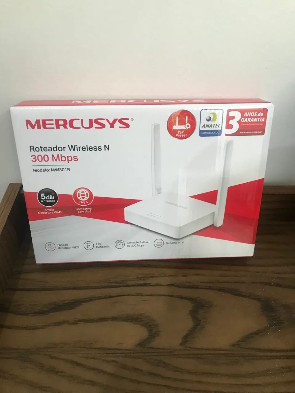 Roteador wireless n 300mbps - MERCUSYS