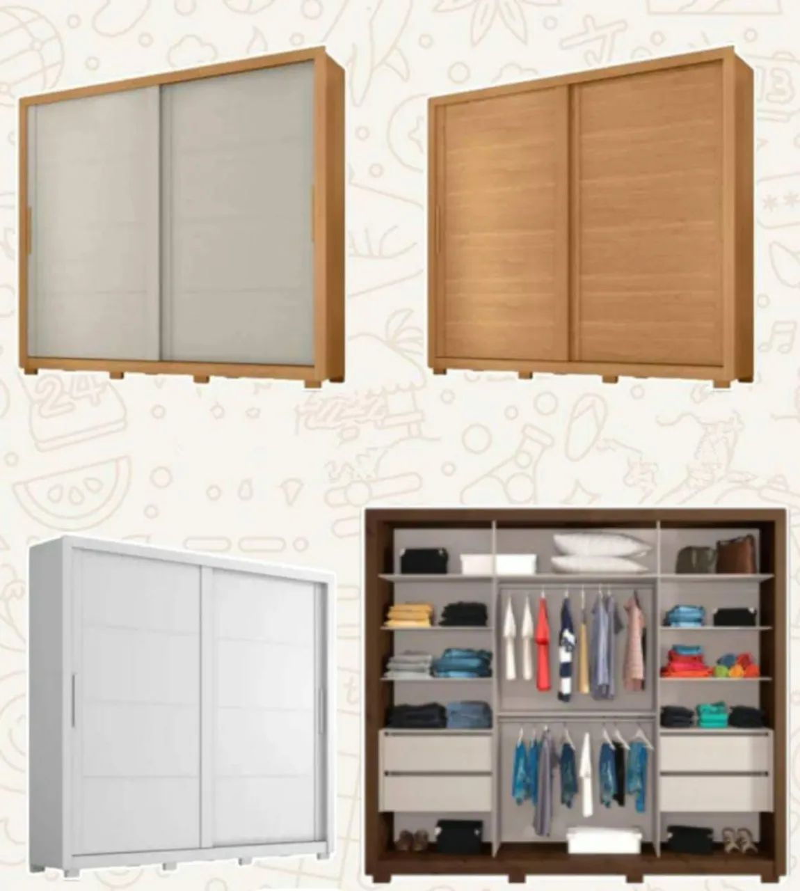 Guarda-Roupas Modernos e Funcionais para Seu Lar