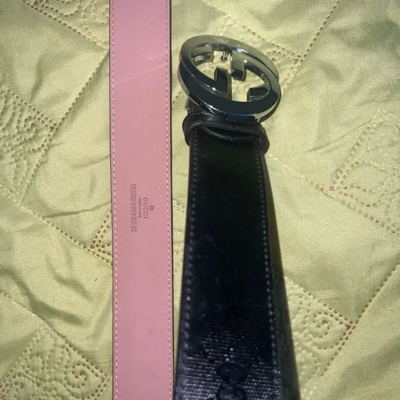 Cinto Gucci preto
