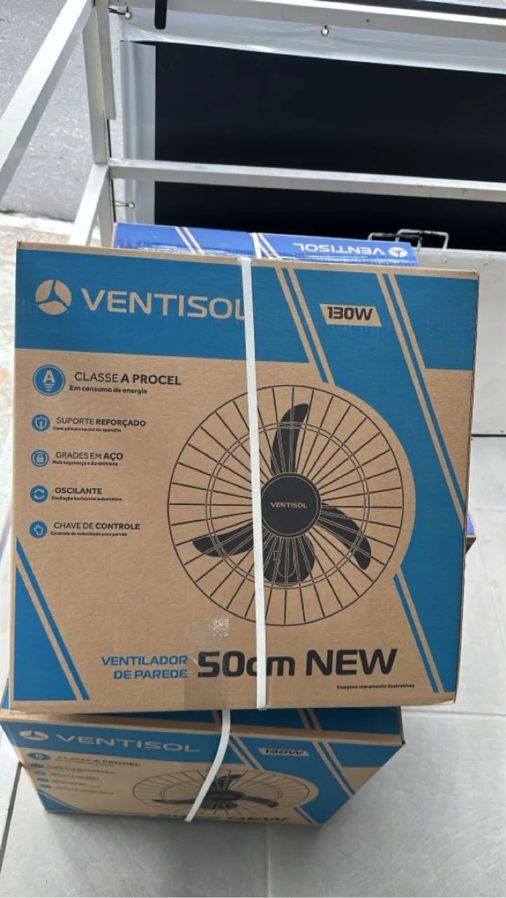 Ventiladores de parede com 50cm