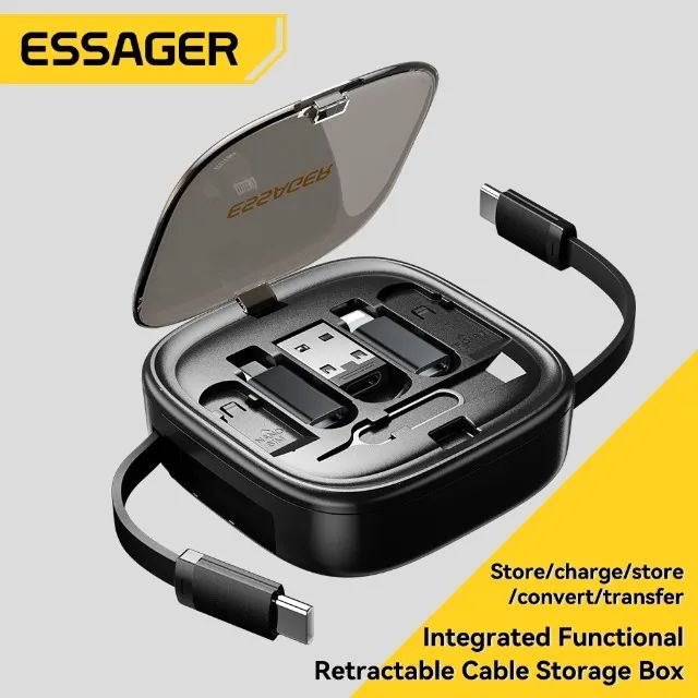 Case de Carregamento Multifunção 4 em 1 Essager 60W - Foto 3