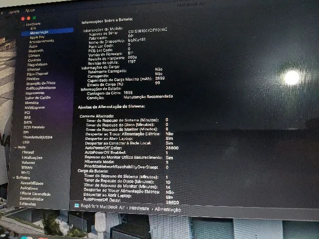 Apple Macbook Air A1465 Early 2015 Prateado - Foto 6