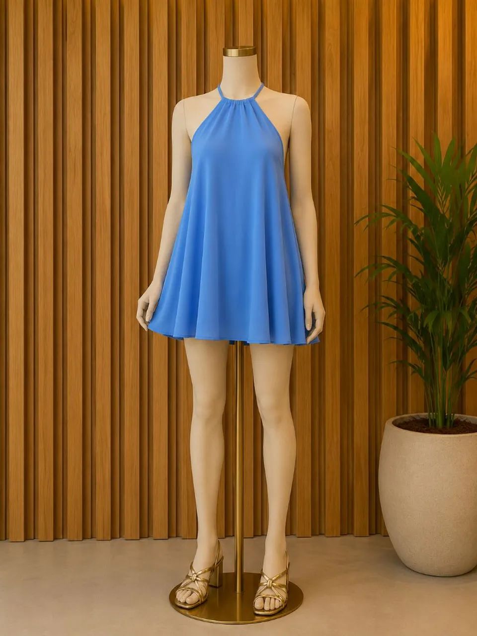 Vestido Azul Sexy