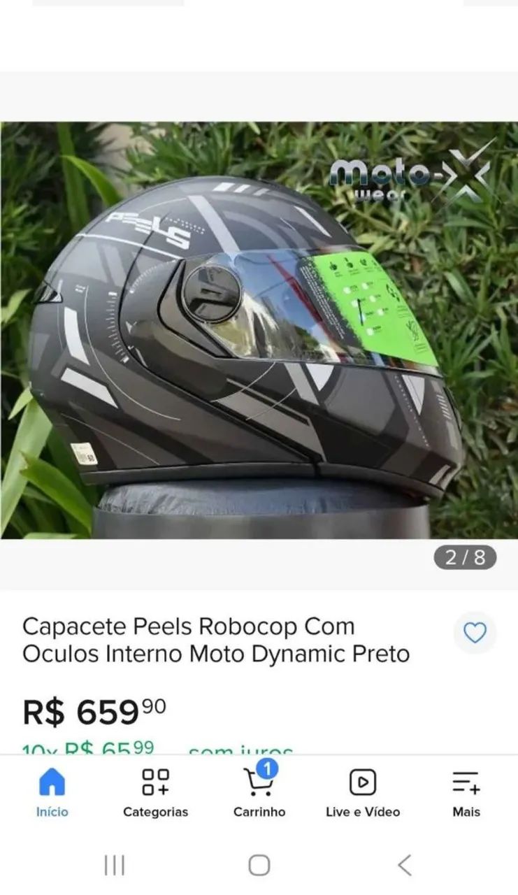 Capacete peels dynamic tamanho 60 - Foto 5