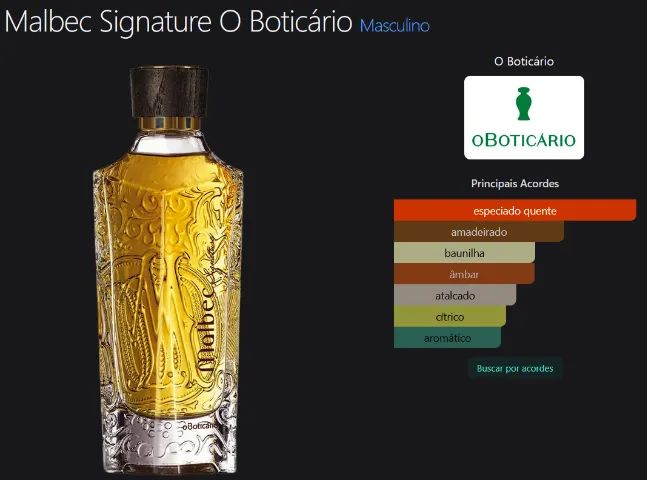  perfume - malbec signature - o boticário 90ml  - Foto 5