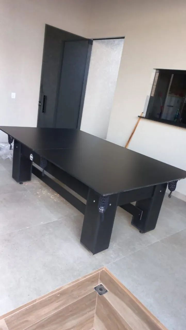 Mesa de Bilhar 2,25 x 1,25 Com Caçapa de Redes Modelo TBP6598 - Foto 3