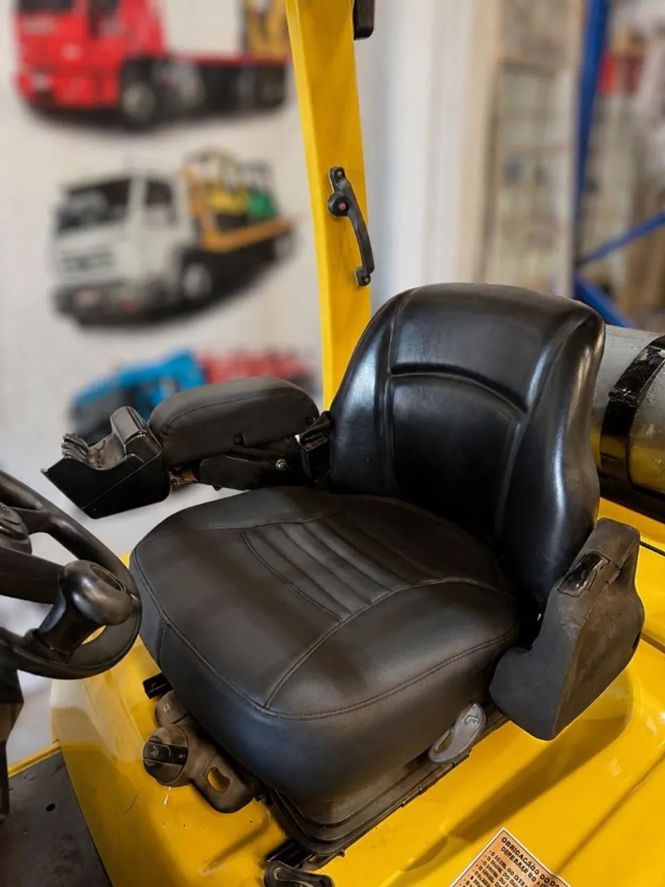 Empilhadeira Hyster H70 FT 3.500 KG - PRONTA PARA O TRABALHO! - Foto 5