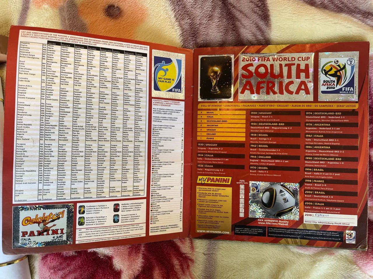 Álbum da Copa 2010 - Foto 2