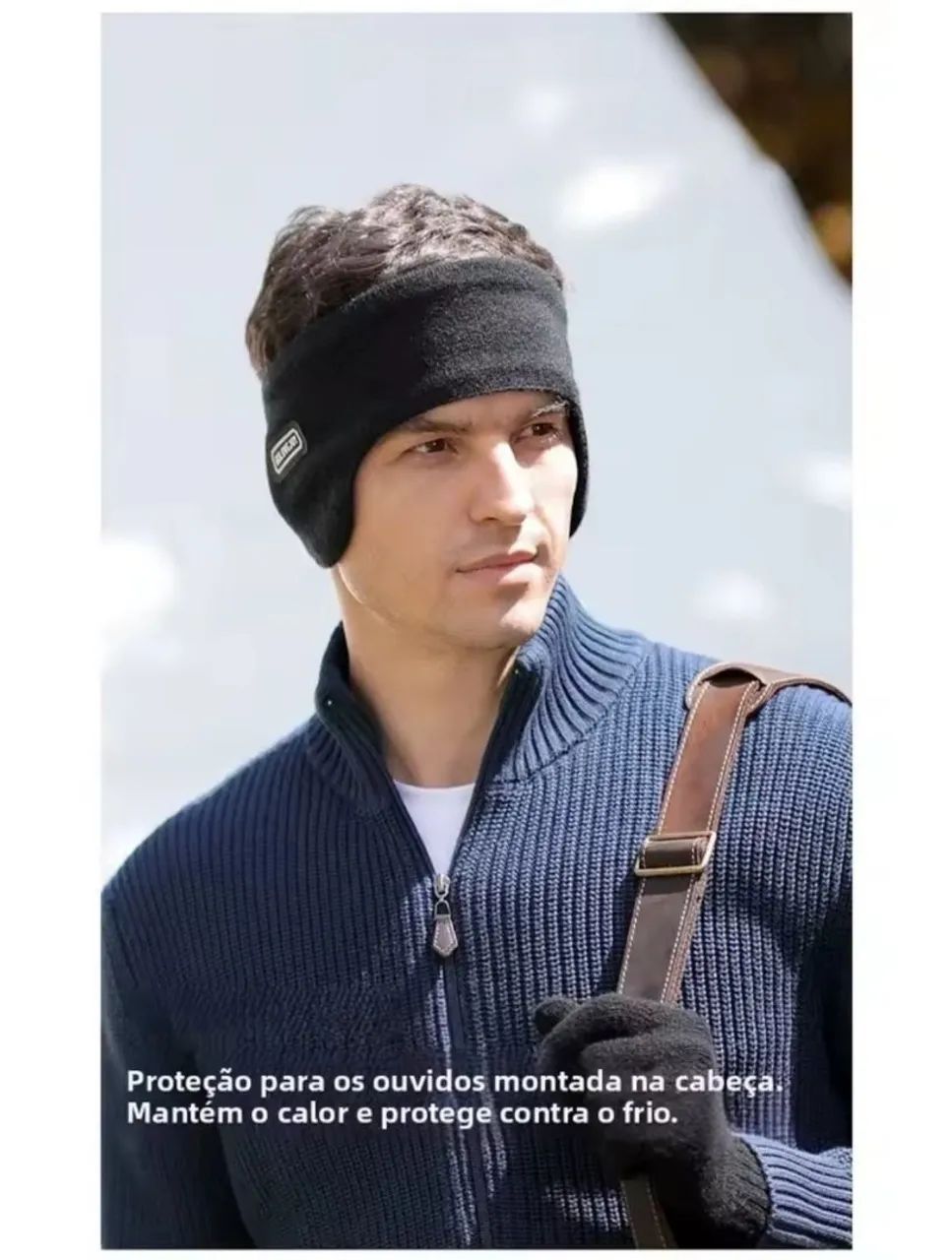 Protetor de orelha para inverno  - Foto 4