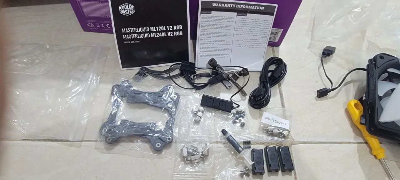 Walter cooler 240mm Cooler Master - Foto 5