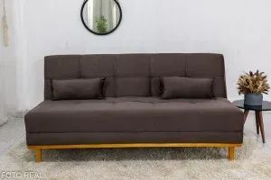 Sofá Cama Aurora Marrom