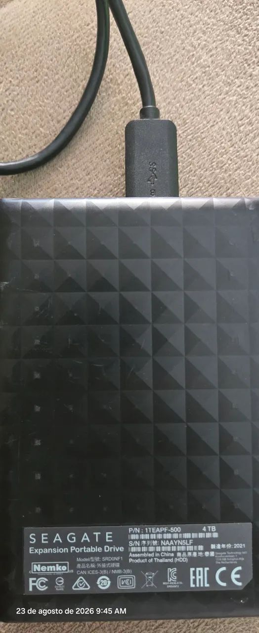 Hd Externo Seagate 4TB - Foto 2