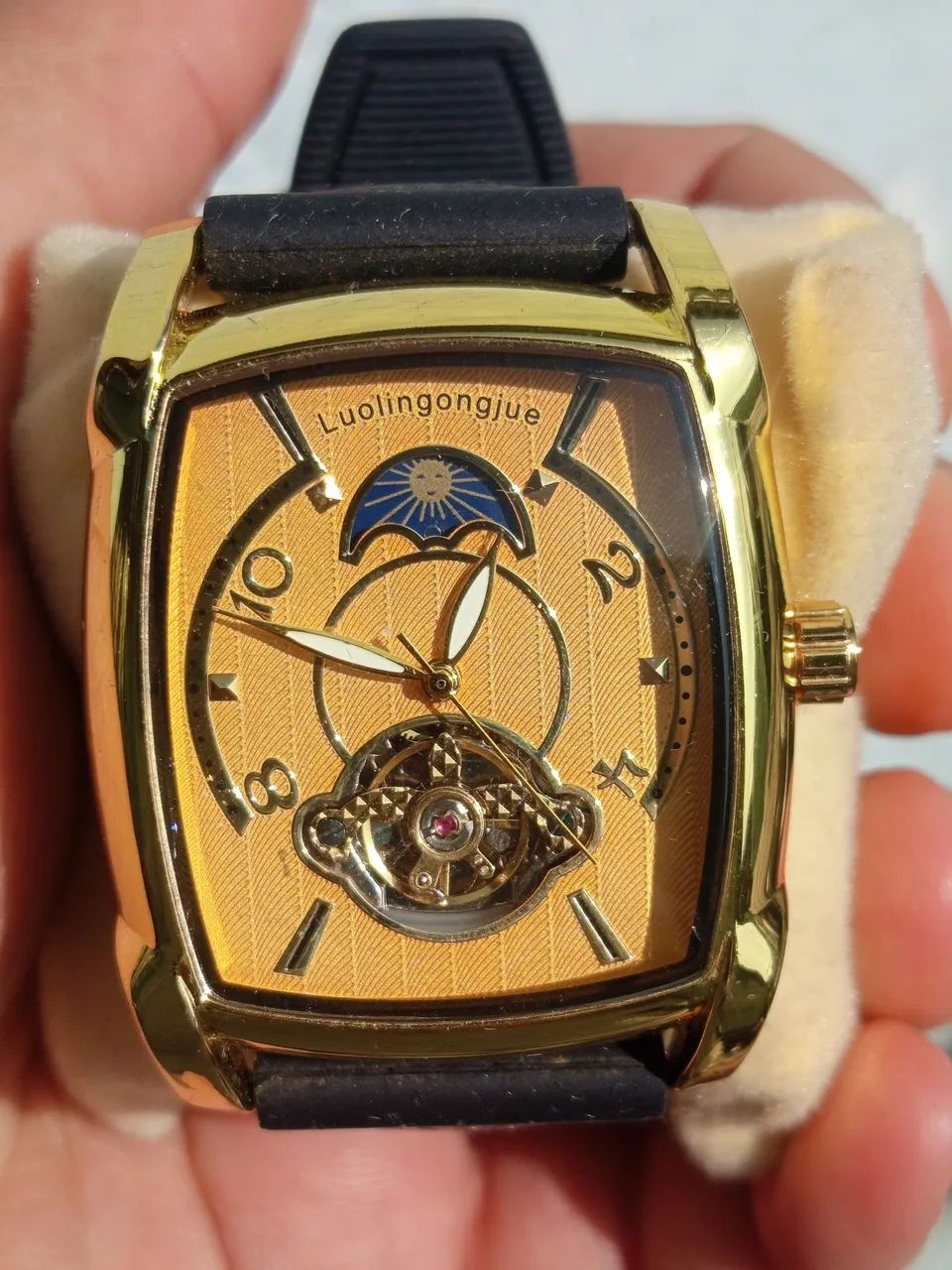 Relógio Automático Loulingongjue 40mm - Foto 4