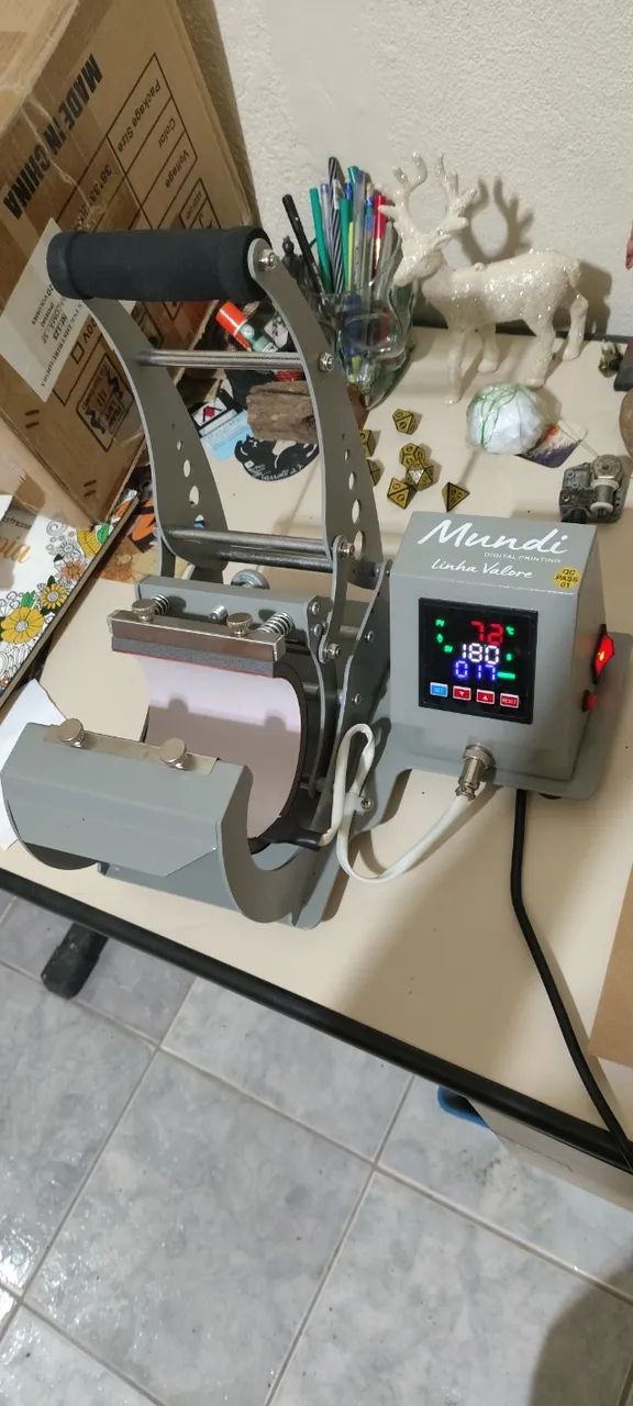Prensa Térmica Mundi Premium 127V - Foto 5