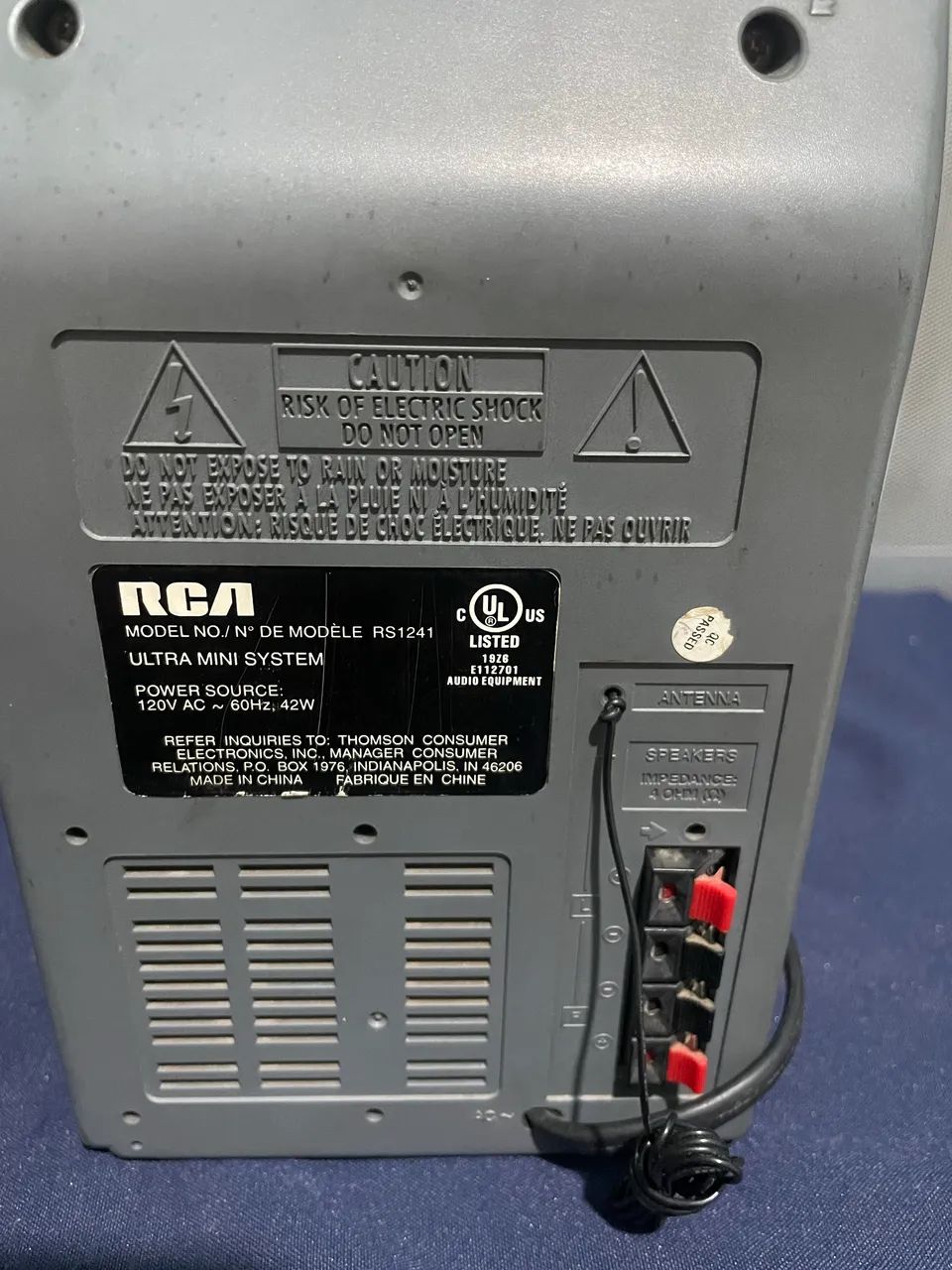 Mini System RCA RS1241 - Foto 4