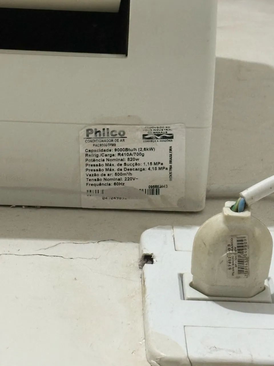 Ar-Condicionado Split Philco 9.000 BTUs - Foto 3