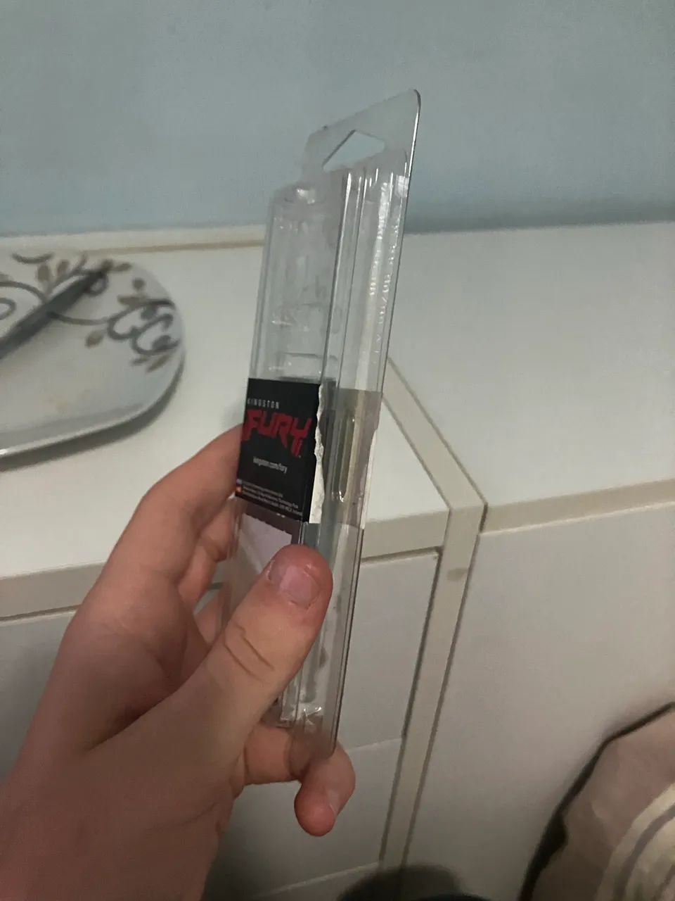 Mem ória RAM DDR4 Kingston 8g - Foto 2