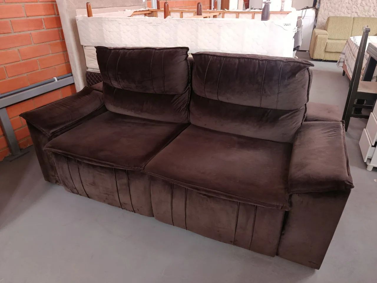 SOFÁ RETRÁTIL E RECLINÁVEL ENTREGA GRÁTIS EM JARAGUÁ!? - Foto 5