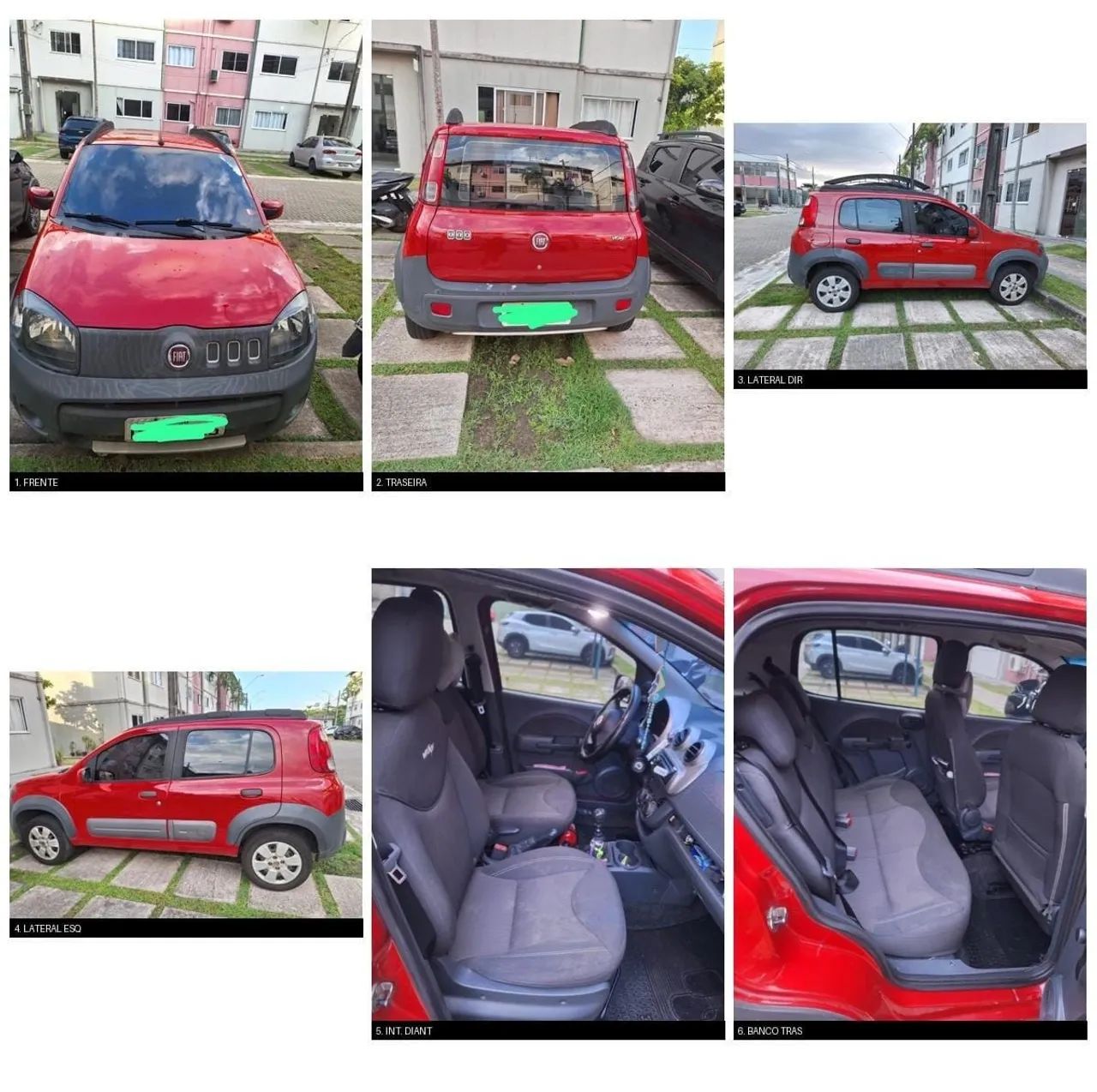 Fiat Uno UNO WAY Celeb. 1.0 EVO Fire Flex 8V 5p 2014