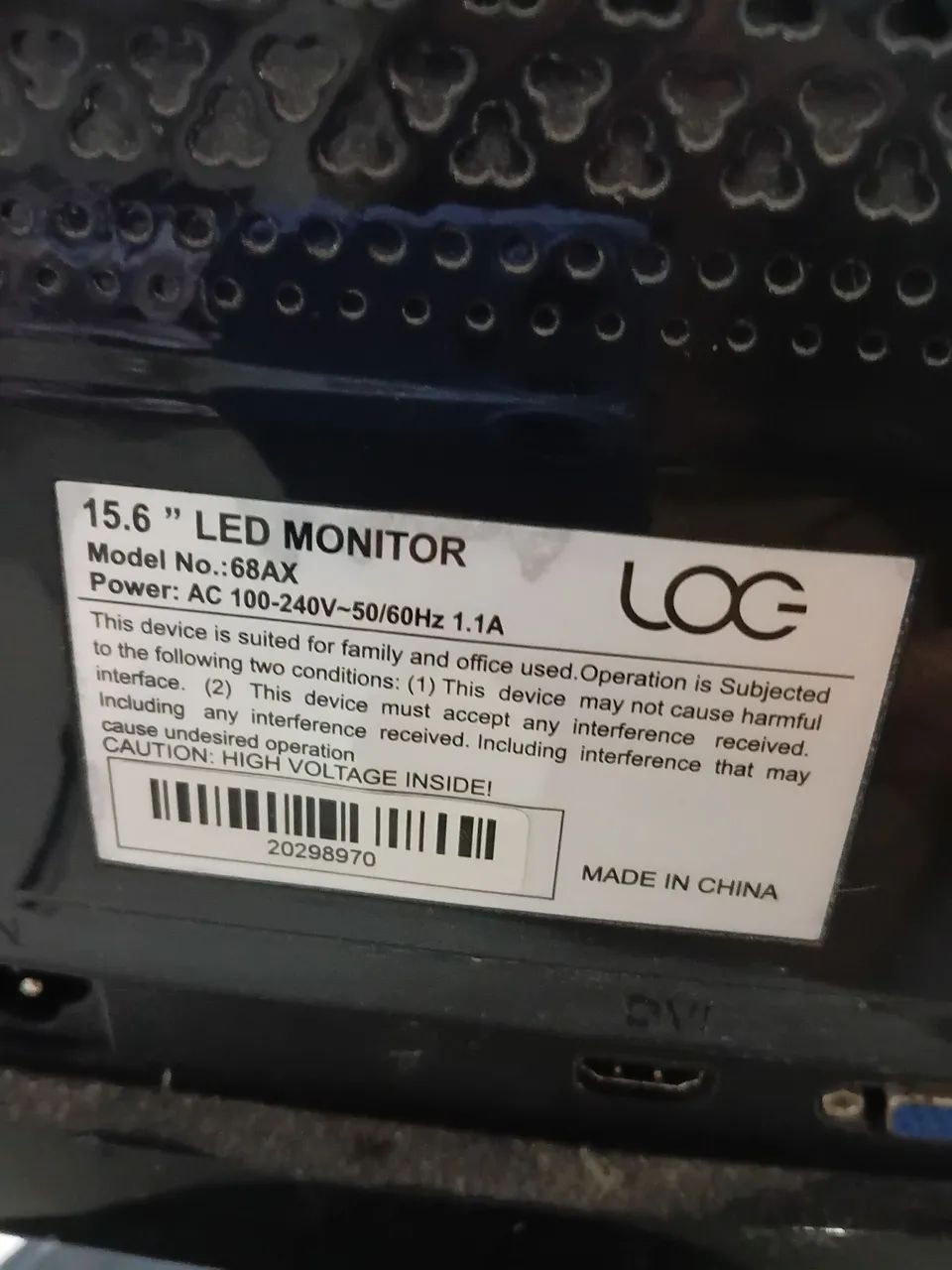 Monitor log 15.6 polegadas - Foto 2