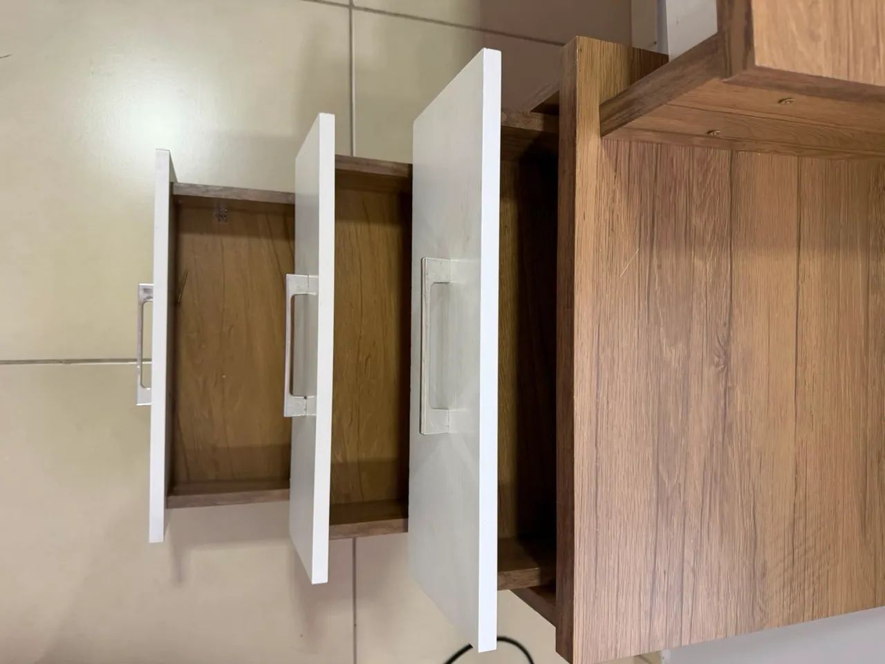 Escrivaninha modular com 3 gavetas - Foto 3