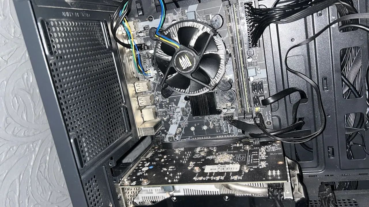 VENDO KIT PLACA MÃE PROCESSADOR E MEMÓRIA