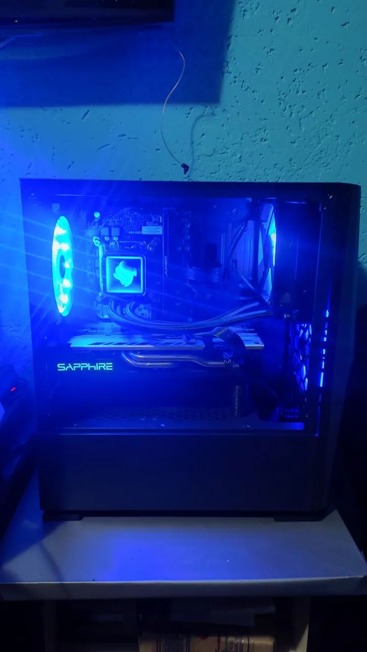 Troco Pc Gamer i3 10100F + RX 570 4Gb - Foto 3