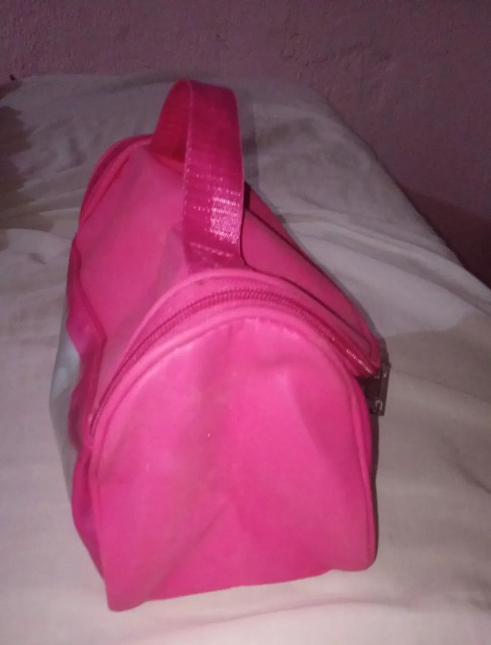 Bolsa Nécessaire Rosa Feminina  - Foto 4