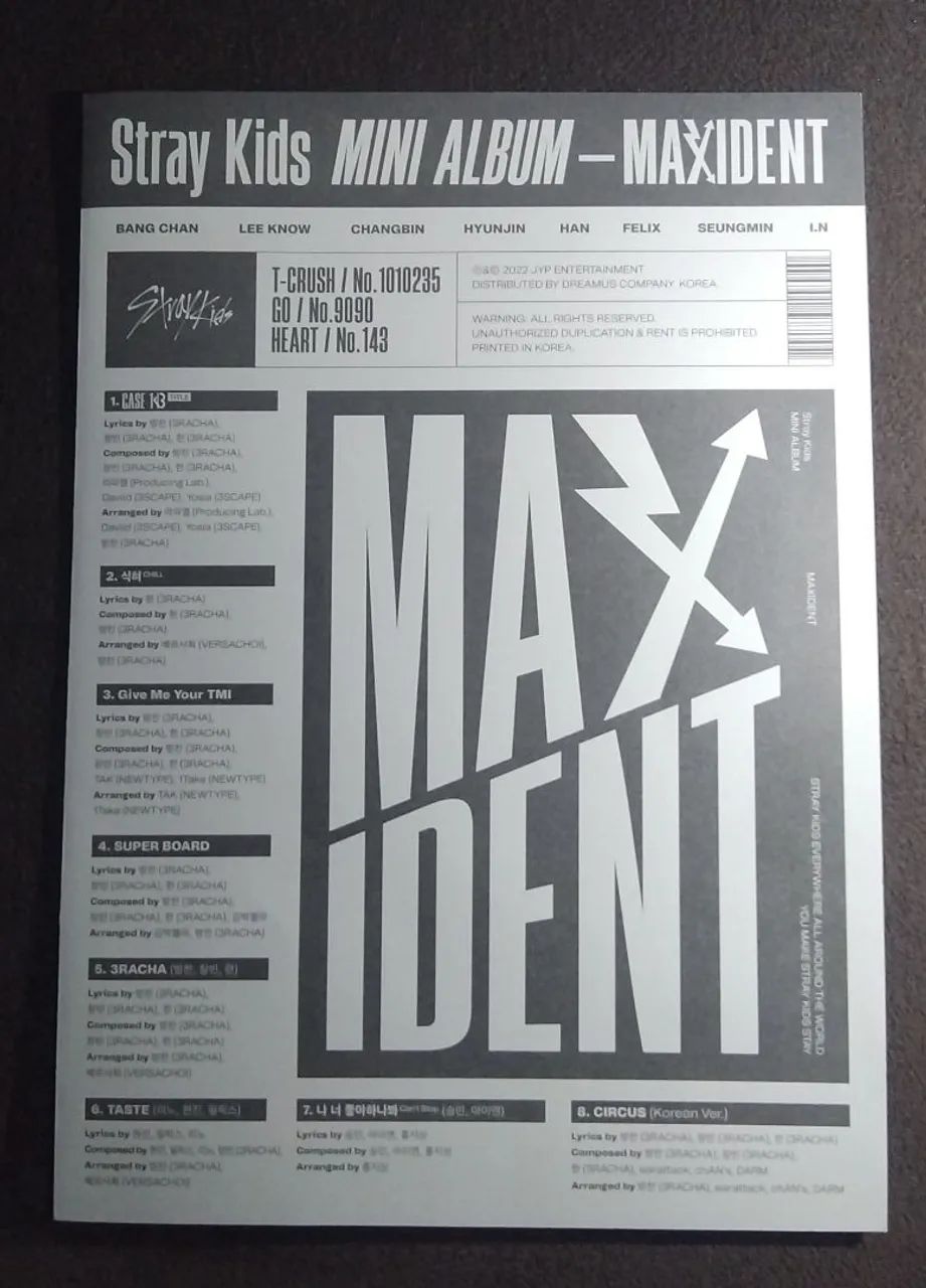 maxident stray kids (heart ver.) - Foto 3