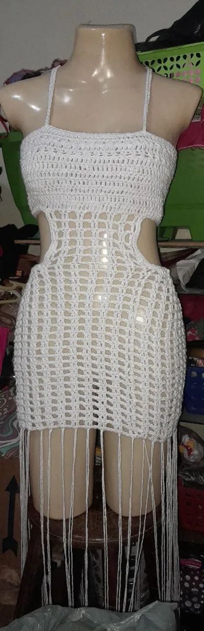 Vestido de crochê perfeito 