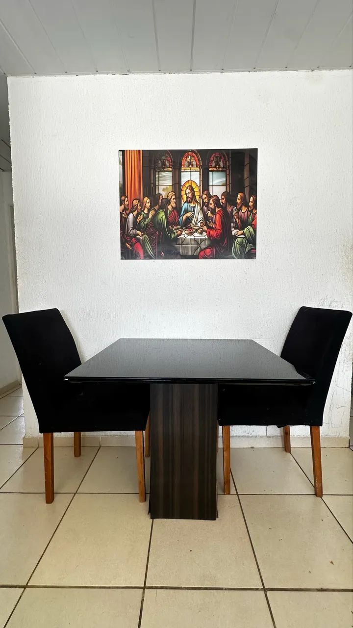 Mesa com 4 cadeiras  - Foto 3