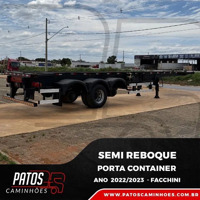 Semi Reboque Porta Container Facchini 2022/2023 - Foto 12