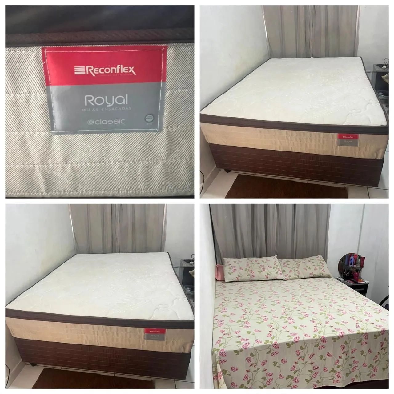 CAMA BOX MOLAS ENSACADAS RECONFLEX