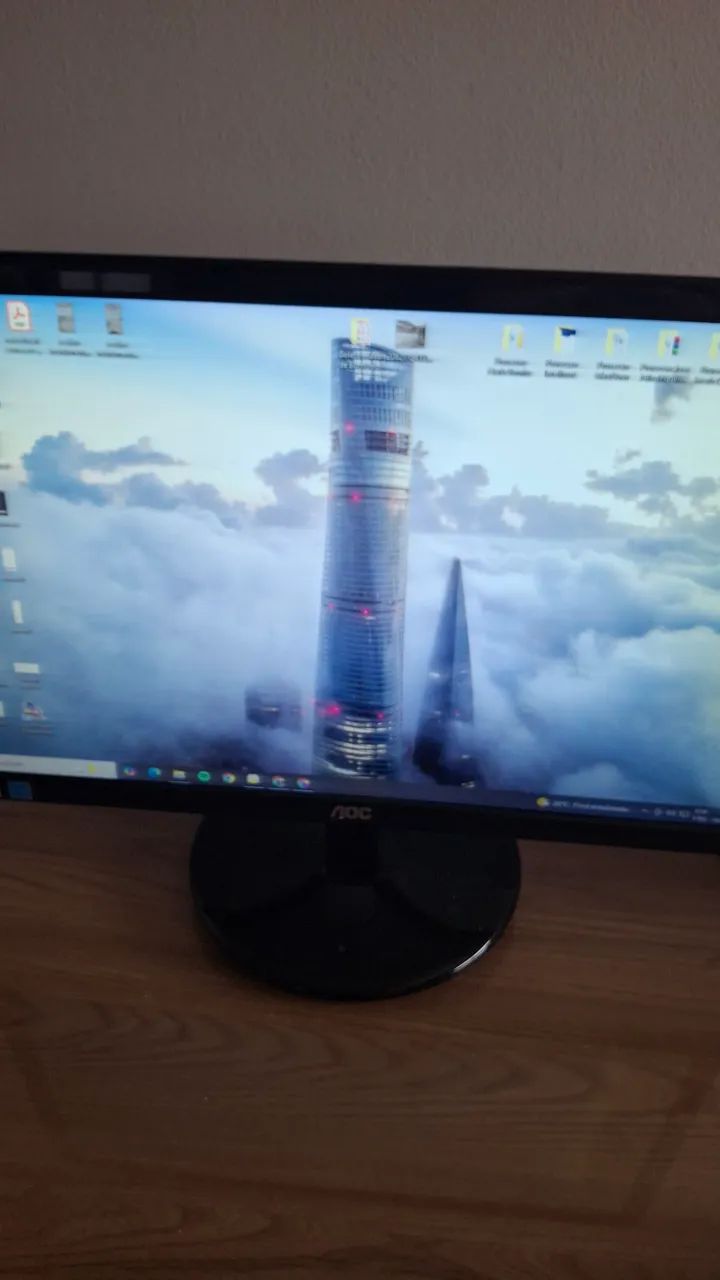 Monitor LE 21polegadas AOC  - Foto 3