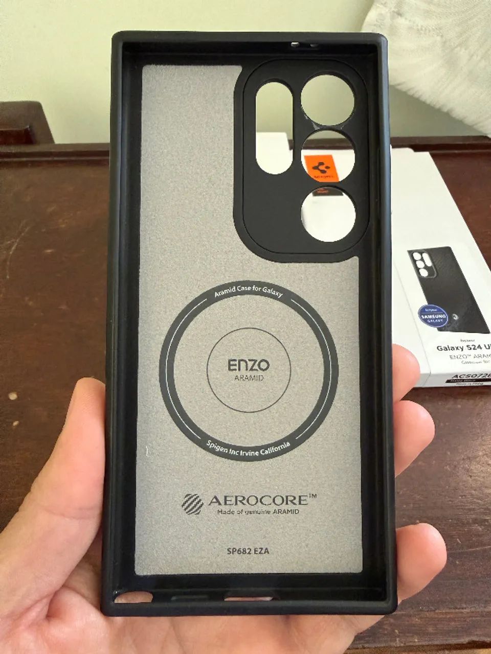 Case Para S24 Ultra Spigen + Película - Foto 4