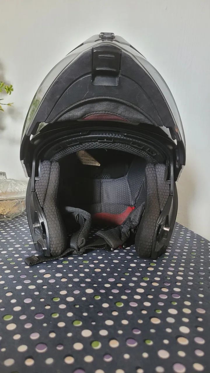 VENDO CAPACETE RACE TECH PRETO - Foto 4