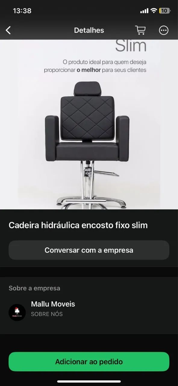 cadeira hidráulica  - Foto 4