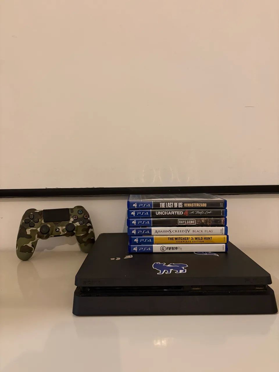 PS4 slim completo