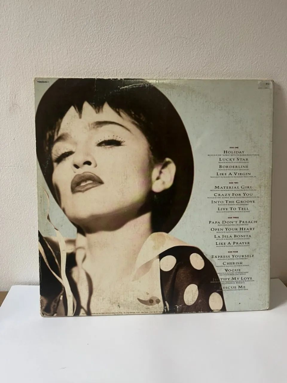 Disco De Vinil Lp Madonna - The Immaculate Collection Duplo - Foto 2