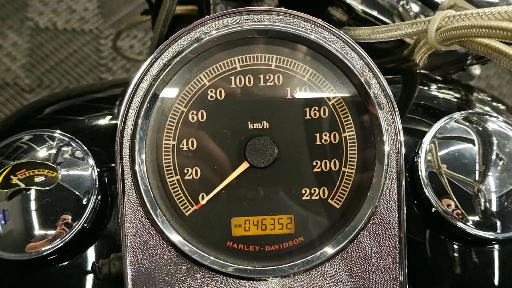 HERITAGE SOFTAIL CLASSIC FLSTC 2009 Preta - Foto 5
