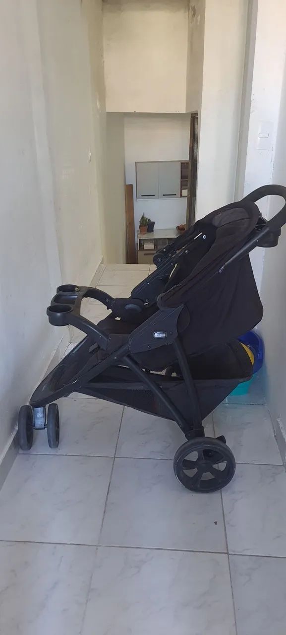 Carrinho + Bebê Conforto + Base para Carro Chicco - Completo - Foto 2