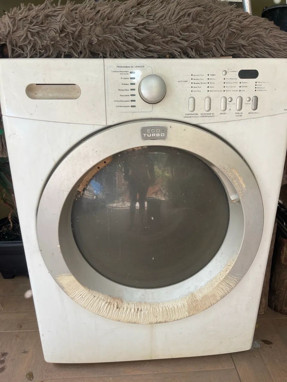 Lavadora ecoturbo com problema