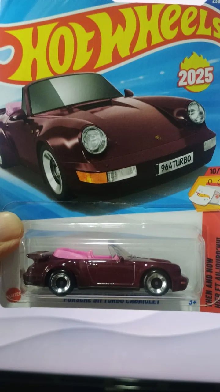 Hot Wheels PORSCHE 911 TURBO CABRIOLET  - Foto 4