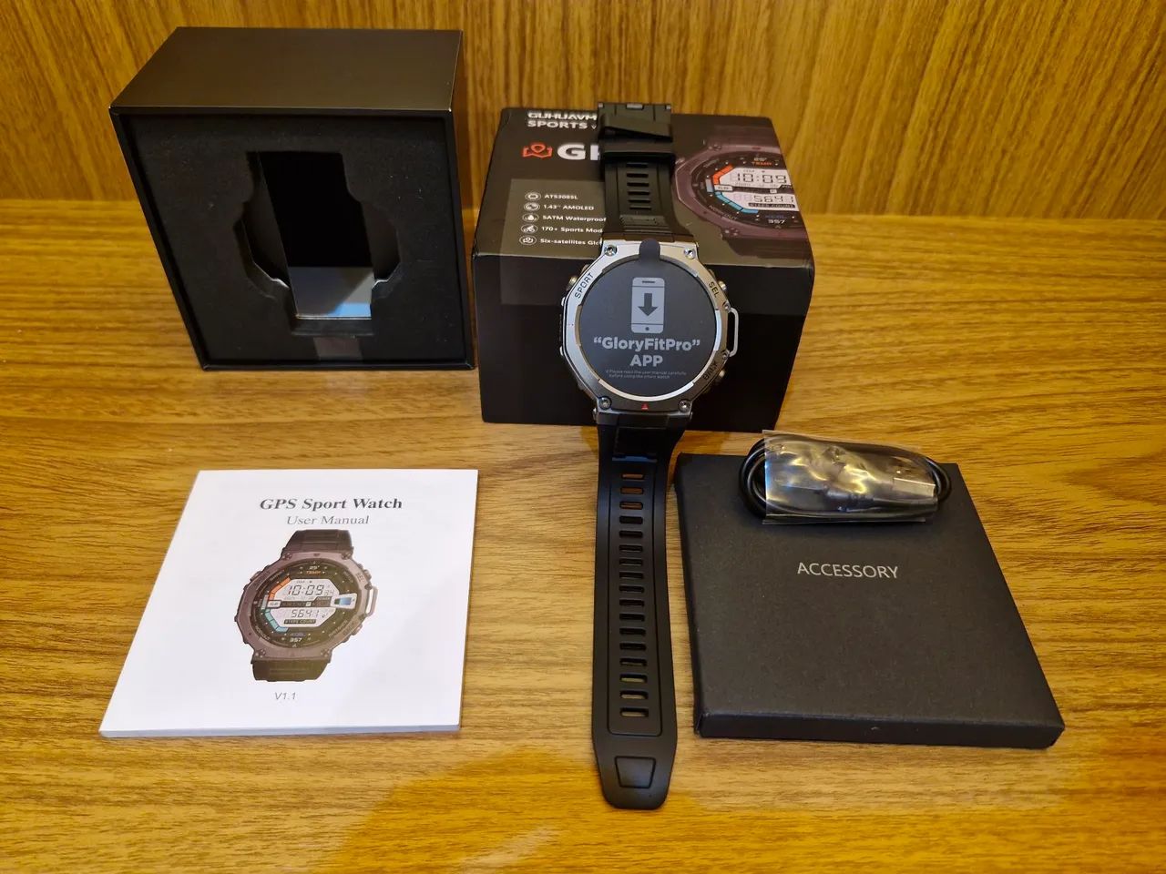 Relógio GPS Smart watch amoled - Foto 3