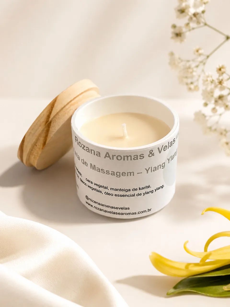Recipientes sustentáveis para velas artesanais - Foto 2