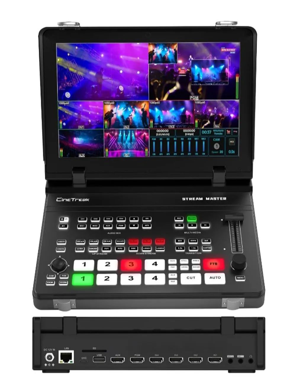Switcher de Vídeo Cinetreak Stream Master - Foto 3