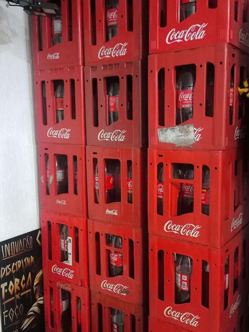 Caixas de coca retornável 