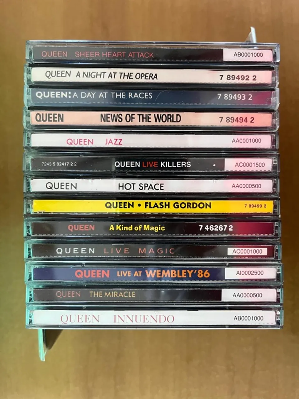 QUEEN Coleção completa 15 CDS remasterizados originais lacrados
